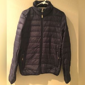 Tumi Pax Winter Puffer Jacket & Neck Pillow